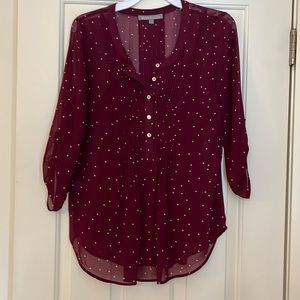 danielrainn 3/4 sleeve blouse size Petite Small